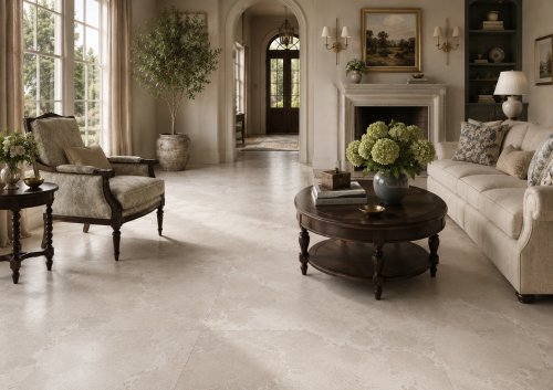How Lighting Changes Porcelain Tile