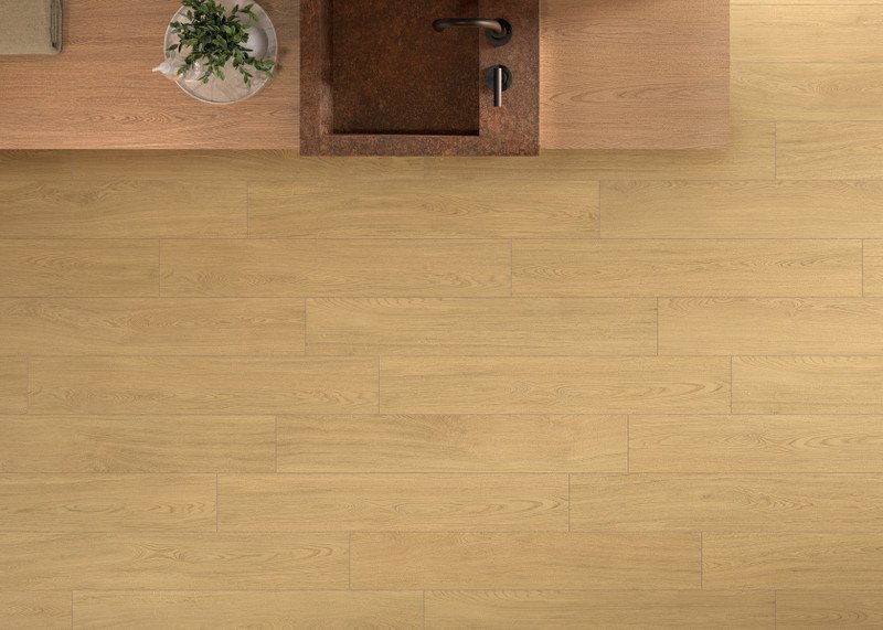 Wood-look Porcelain Tile vs Engineered wood